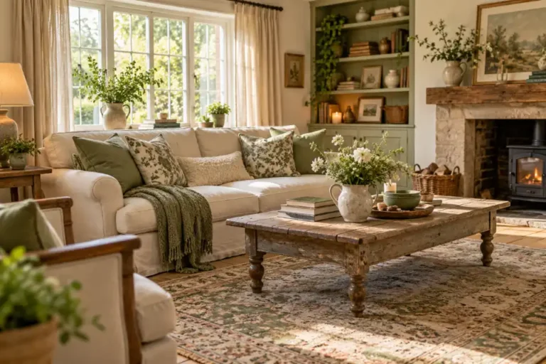Cottagecore Living Room Ideas for a Cozy, Vintage Home
